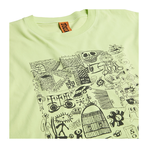 Token NYC - Neighbourhood Tee - Lime