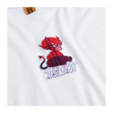 Token NYC - Plaid Baby Devil Tee - White