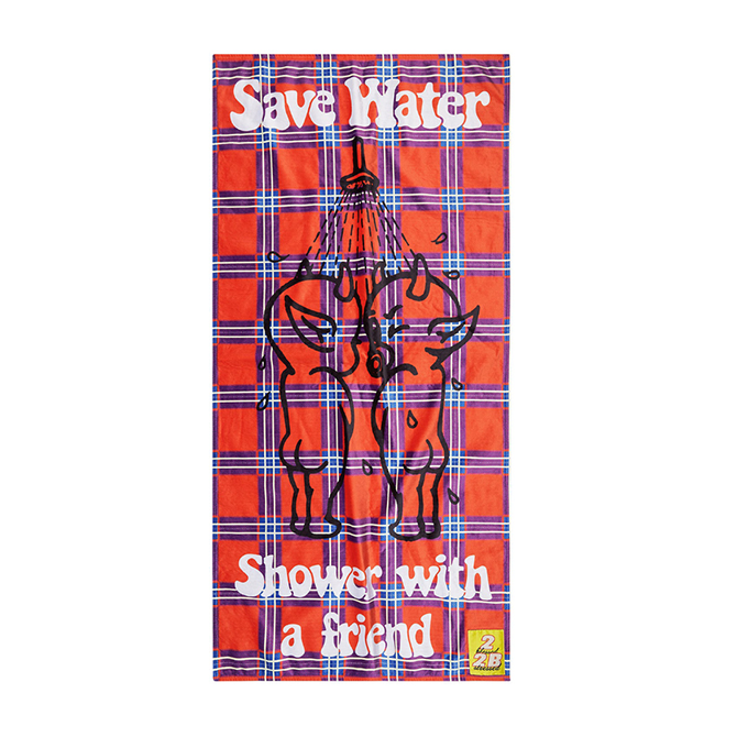 Token NYC - Save Water Beach Towel - Multi