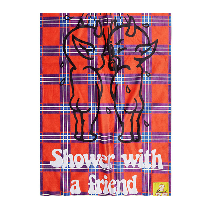 Token NYC - Save Water Beach Towel - Multi