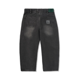 Butter Goods - Wide Cut Denim Jeans - Dark Washed Black
