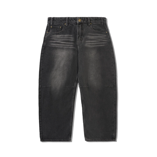 Butter Goods - Wide Cut Denim Jeans - Dark Washed Black