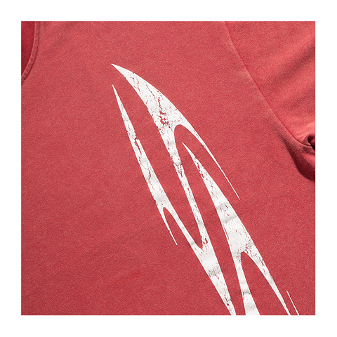 Velvet - Blade Tee - Washed Red