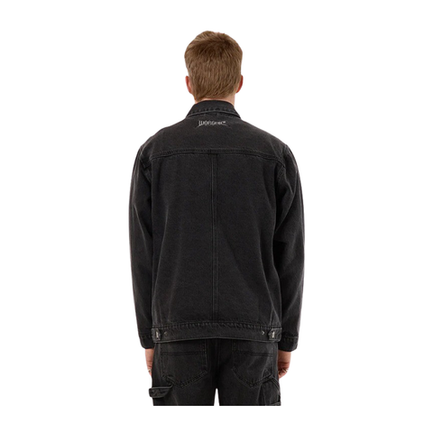 Worship Supplies - Nuclear Denim Jacket - Used Black