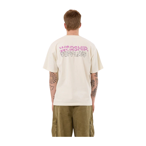 Worship Supplies - Slasher Tee - Bone