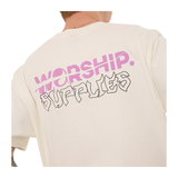 Worship Supplies - Slasher Tee - Bone