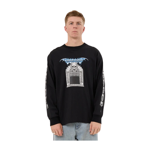 Worship Supplies - Spinal Long Sleeve Tee - Black
