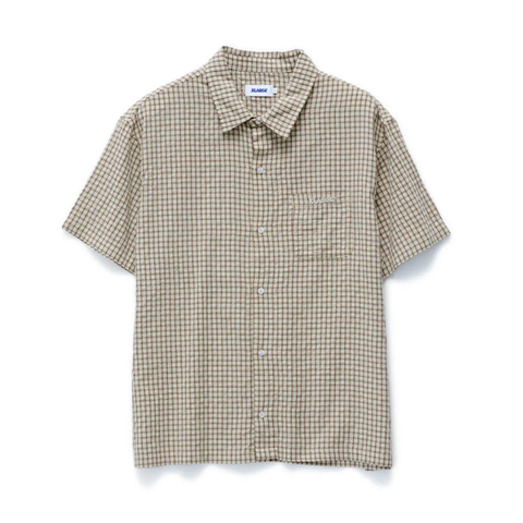 X-Large - Cab Check SS Shirt - Tan