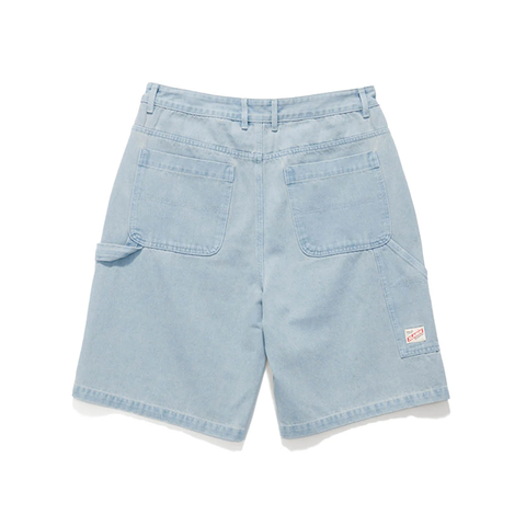 X-Large - Denim Work Short - Mid Blue Denim