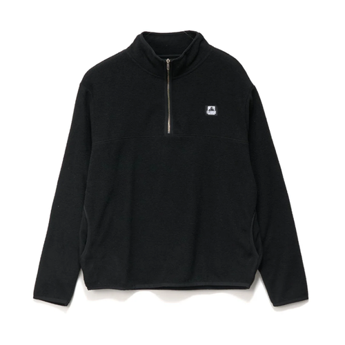 X-Large - Half Zip Crew - Black