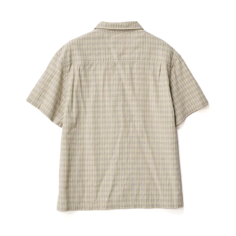 X-Large - Switch Check SS Shirt - Tan