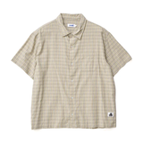 X-Large - Switch Check SS Shirt - Tan