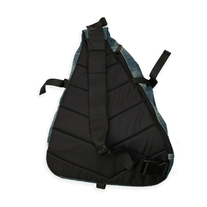 Yardsale - Denim Sling Backpack - Blue