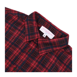 Yardsale - Faded Plaid Shirt - Black/Red