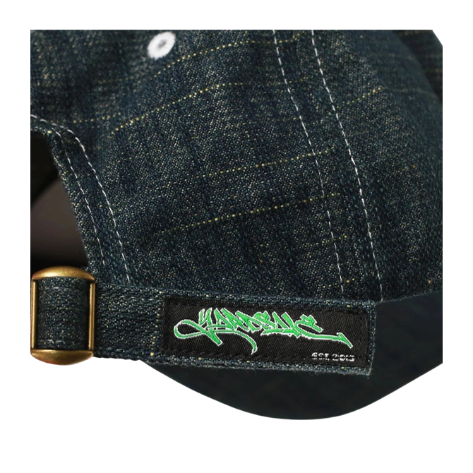 Yardsale - Faded Slub Denim Cap - Dark Blue