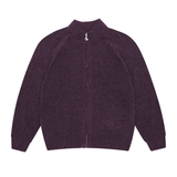 Yardsale - Phantasy Chenille Full Zip - Purple