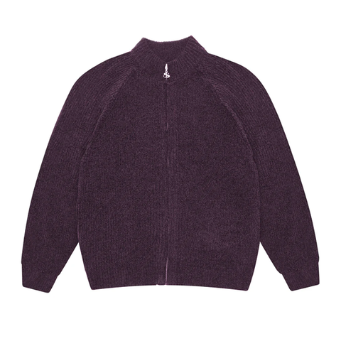 Yardsale - Phantasy Chenille Full Zip - Purple