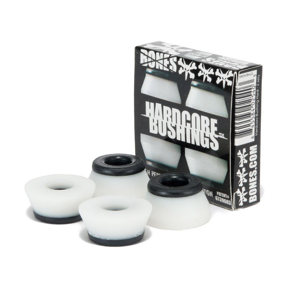 Bones Bushings - Hard - White 96A - Hemley Skateboarding