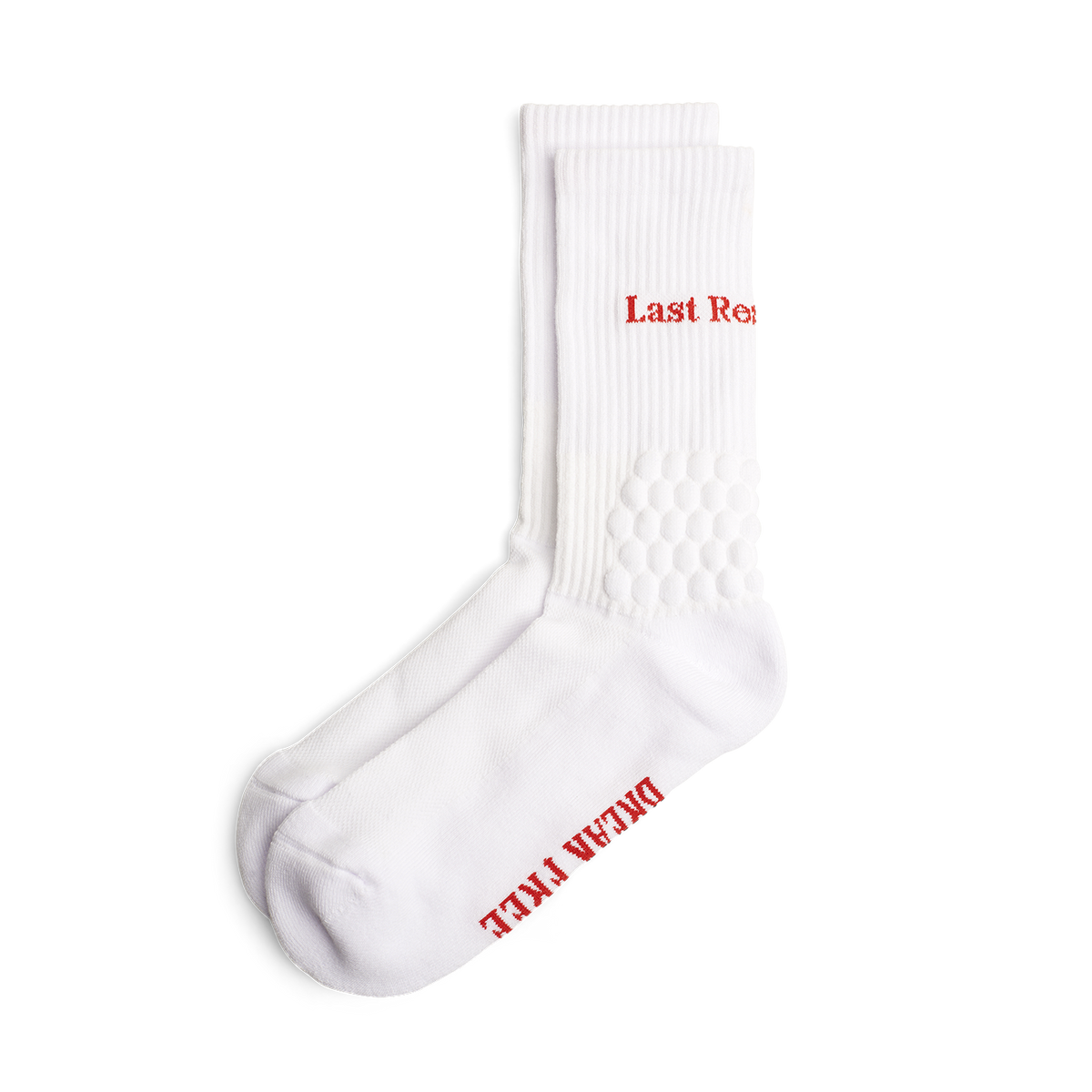 Last Resort AB - Right Angle Bubble Socks - White