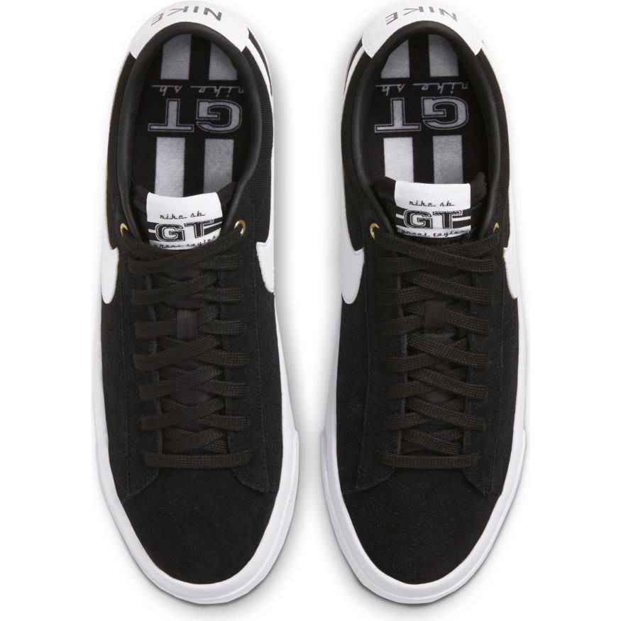 NikeSB - Zoom Blazer Low Pro GT - Black/White/Black - Hemley Skateboarding