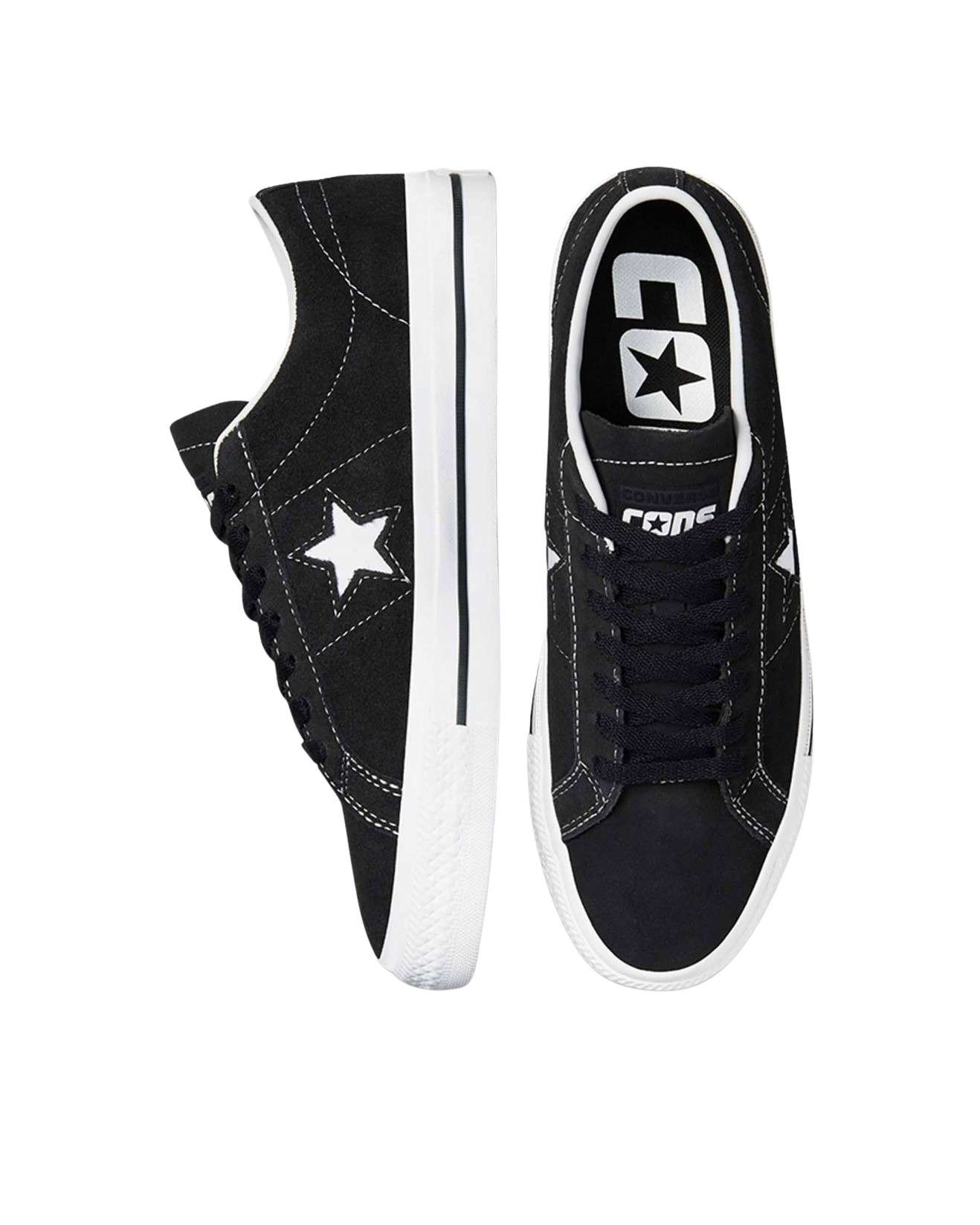 CONS - One Star Pro - Black/White - Hemley Skateboarding