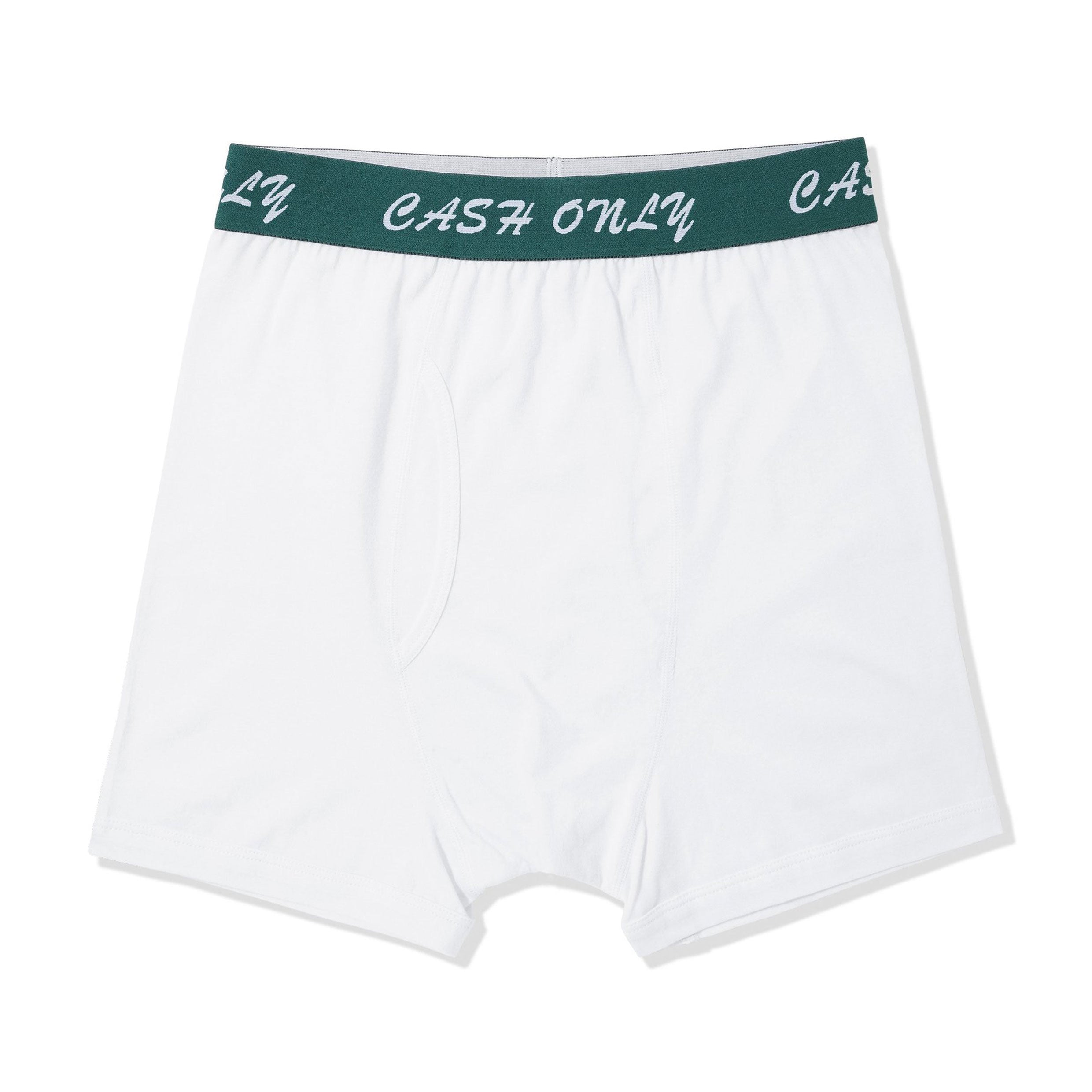 Cash Only - Logo Boxer Briefs - White