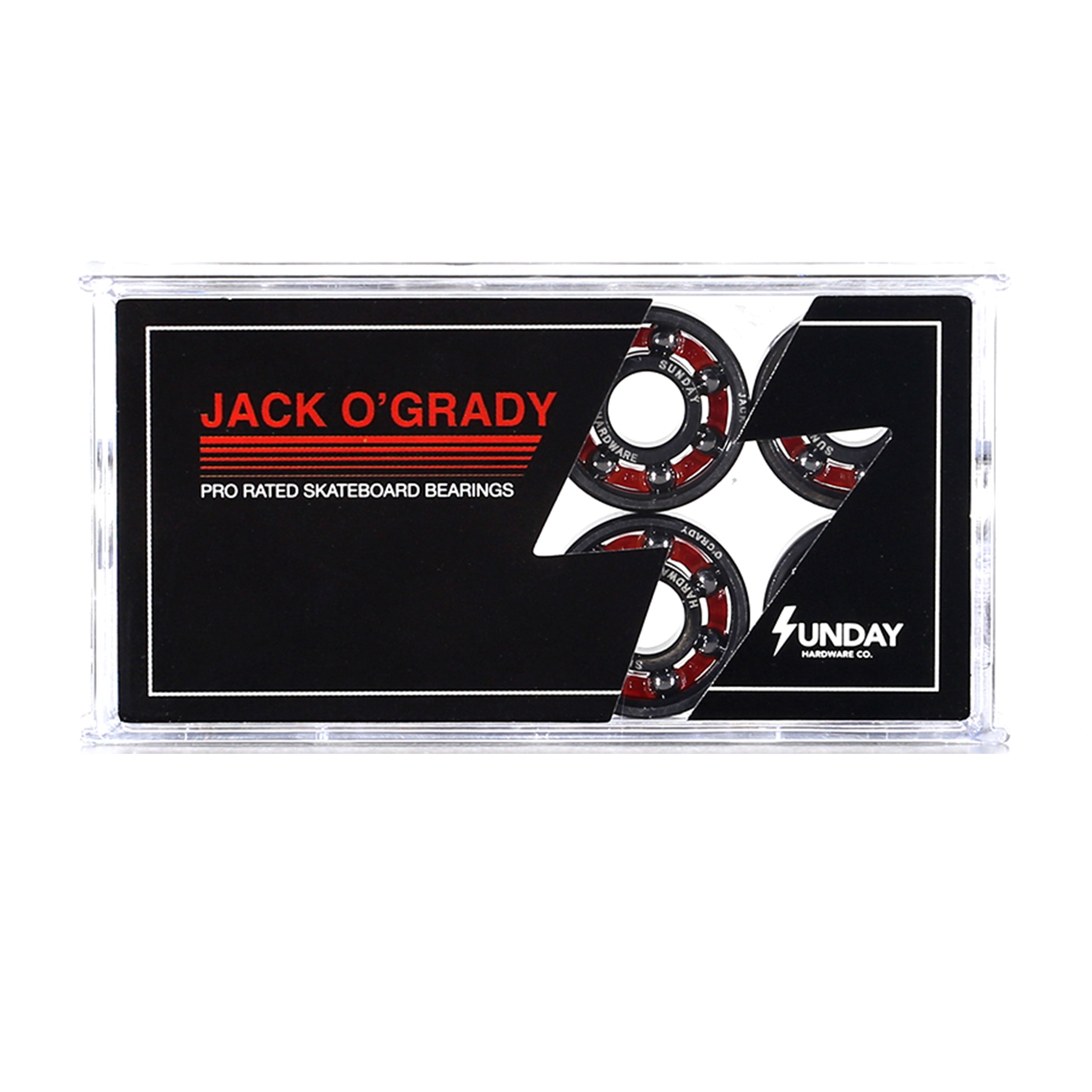 Sunday Hardware Co - Jack O'Grady Pro Shieldless Bearings