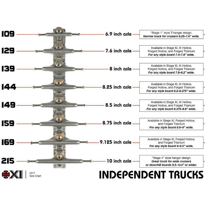 Independent - Silver Forged Hollow - Hemley Skateboarding