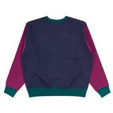 Bronze - Old E Sweater - Purple/Teal