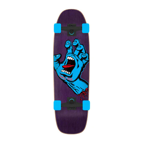 Santa Cruz - Screaming Hand Cruzer Skateboard Complete - Black